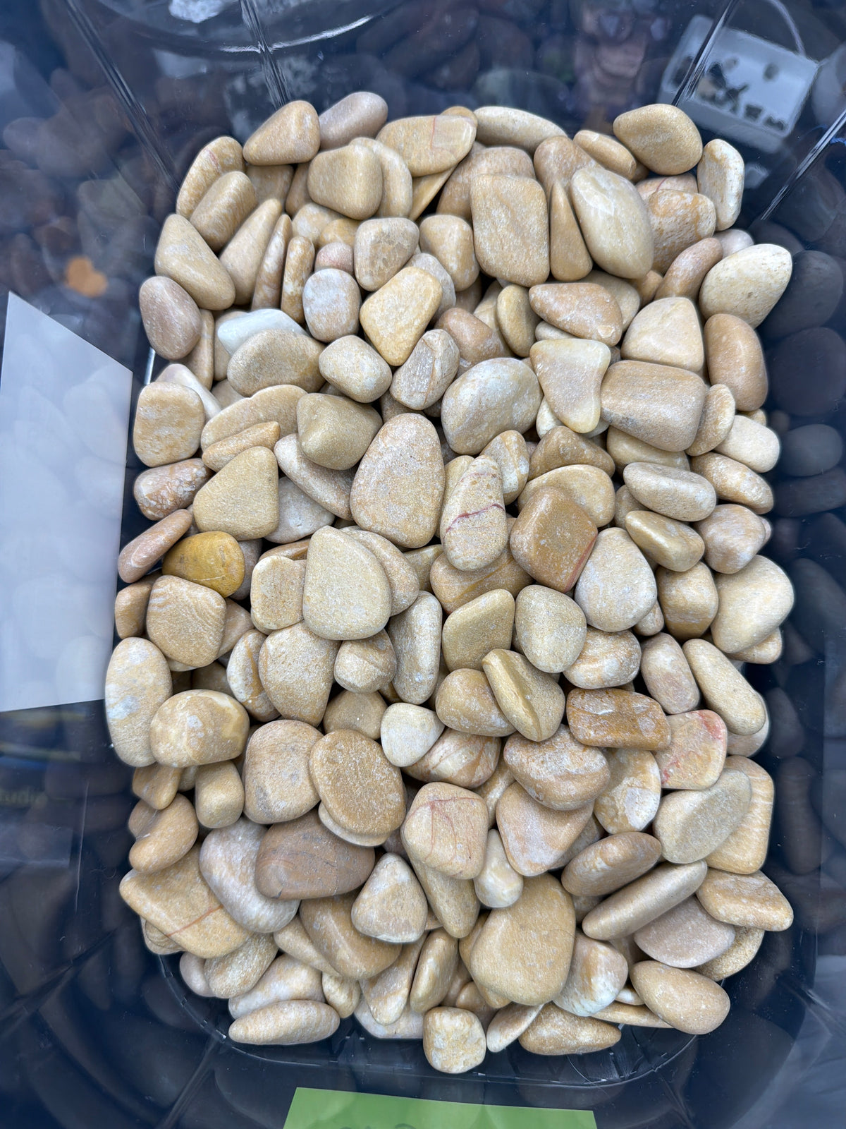 Yellow Jade chips - 1LB Bulk Bag