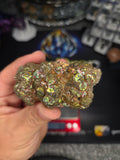 Natural Rainbow Iridescent Pyrite #007