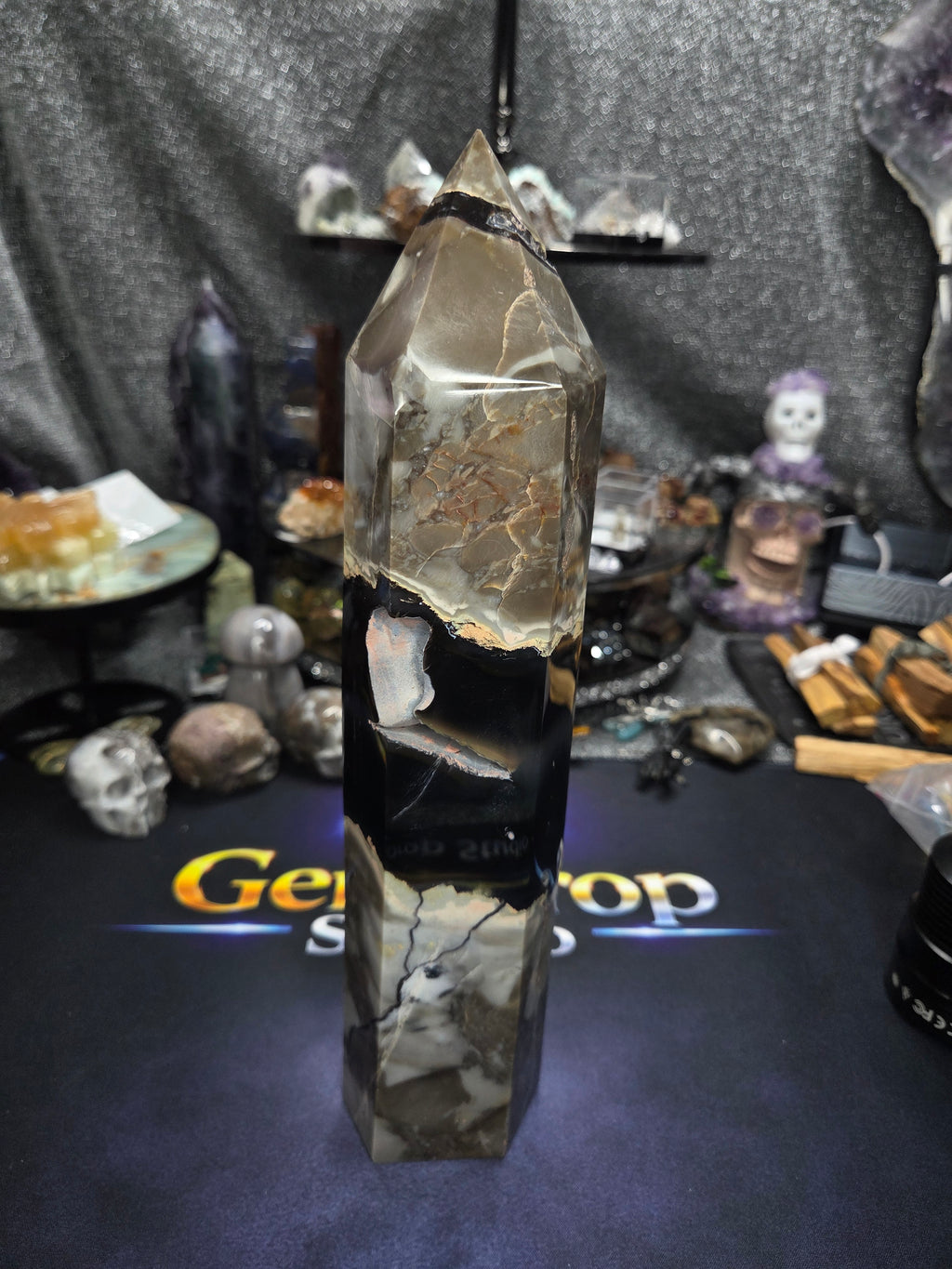Volcano Agate Tower