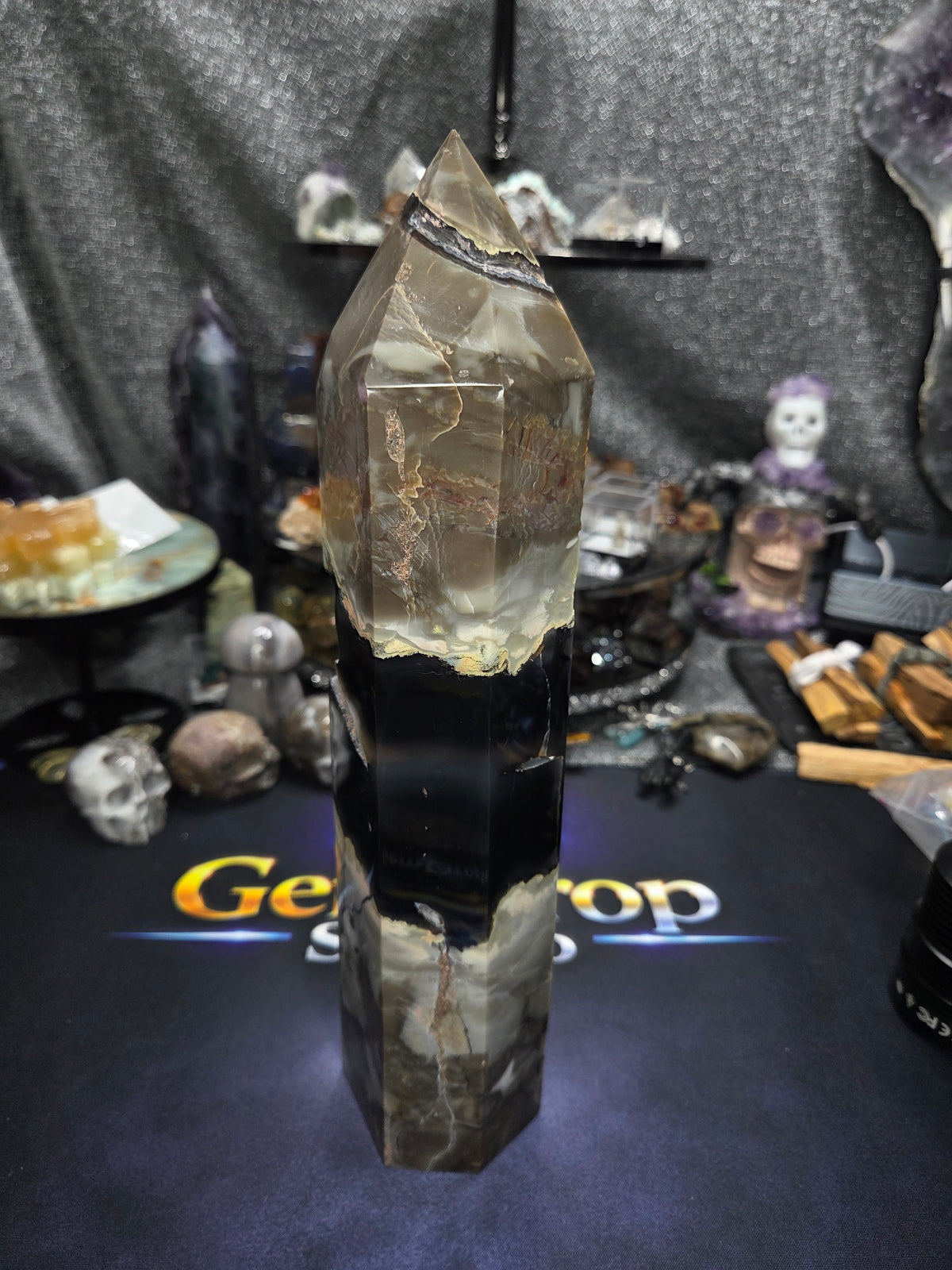 Volcano Agate Tower