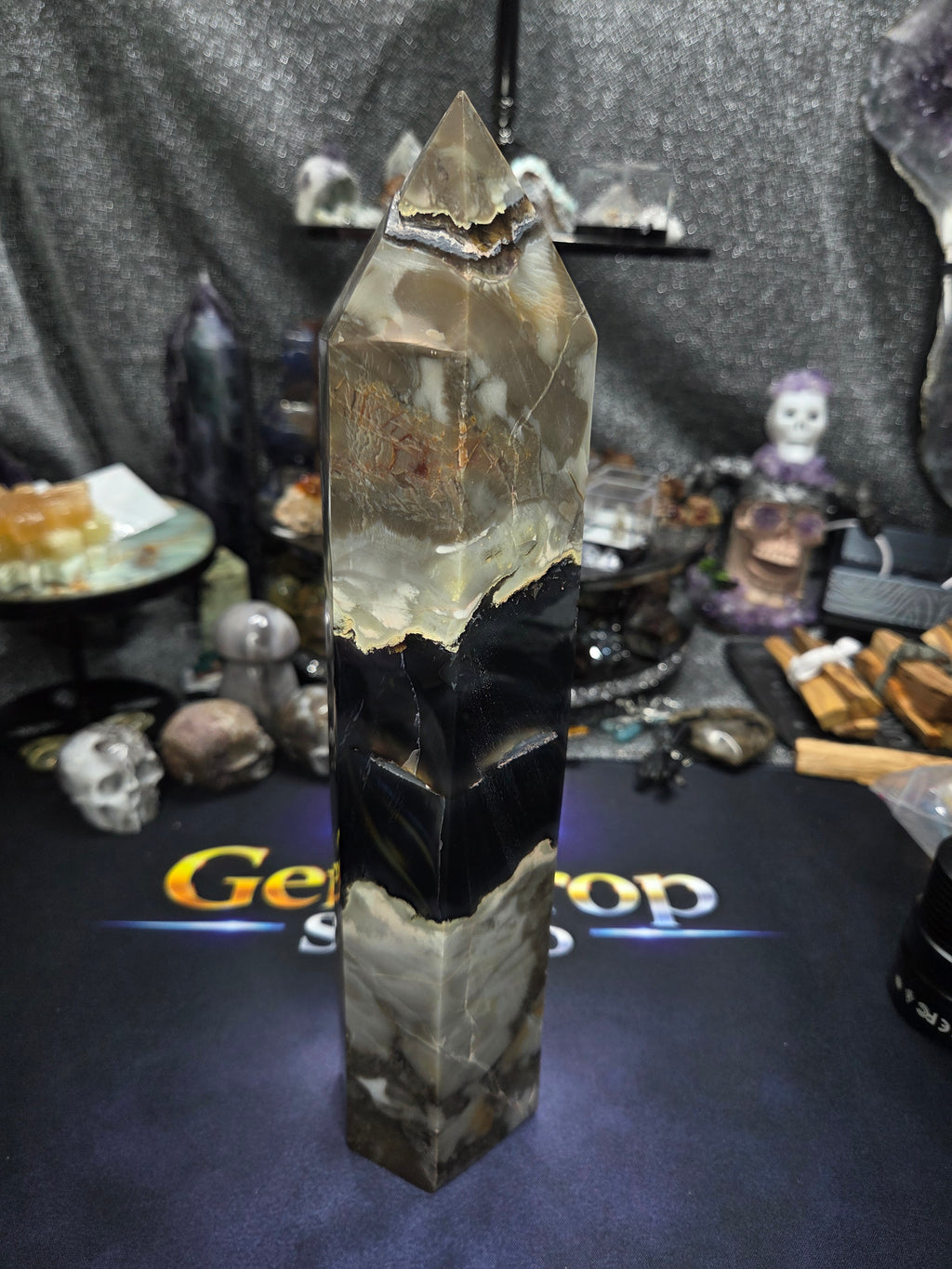 Volcano Agate Tower