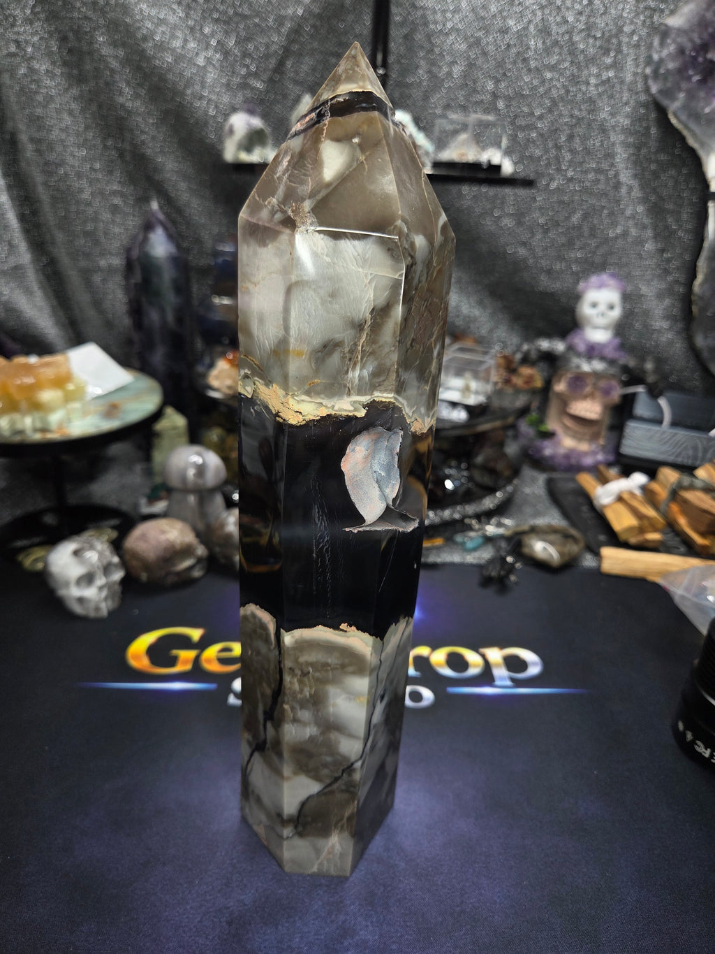 Volcano Agate Tower