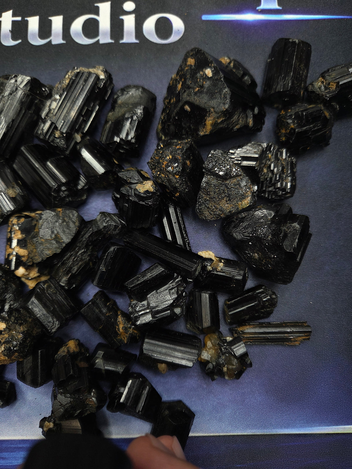 Black Tourmaline (Schorl) from Skardu — Medium Natural Crystal Specimens