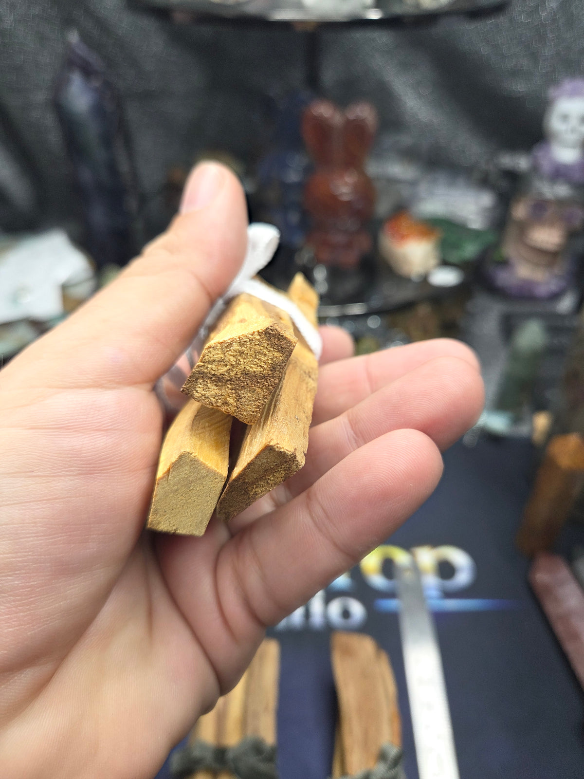 Peruvian Palo Santo — 3 Natural Wood Sticks