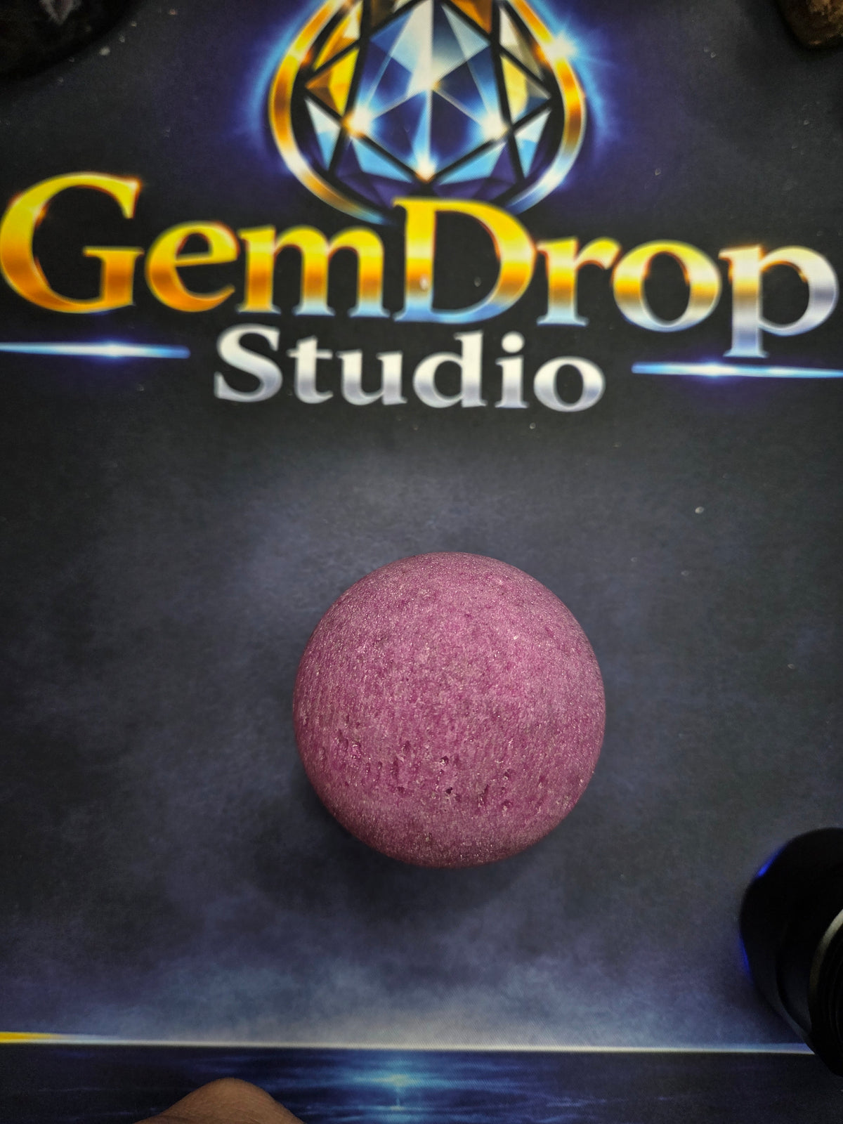 Honeycomb Ruby Sphere