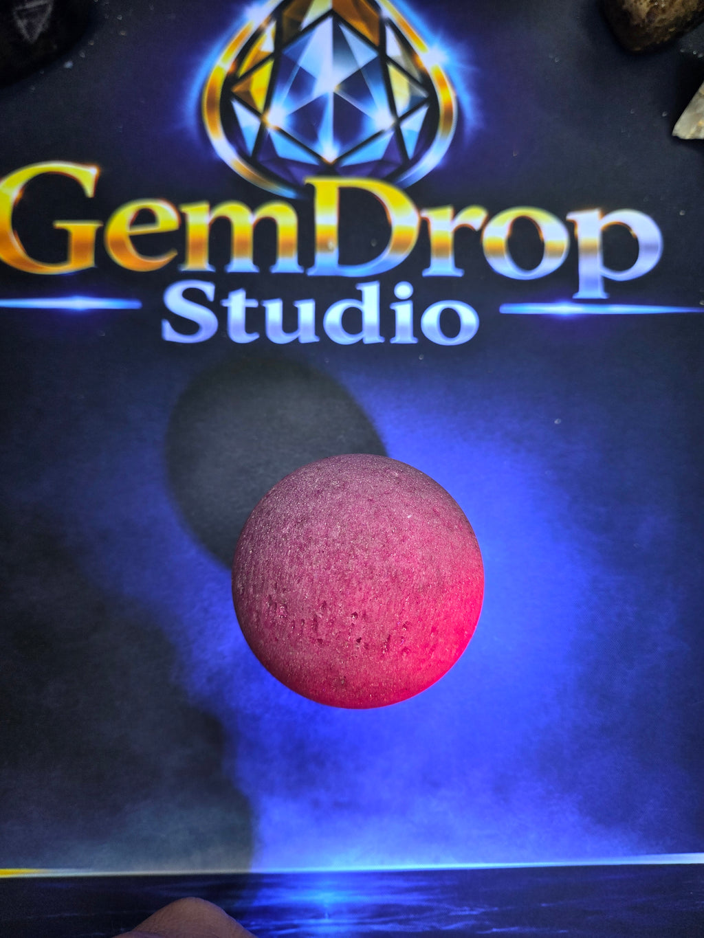 Honeycomb Ruby Sphere