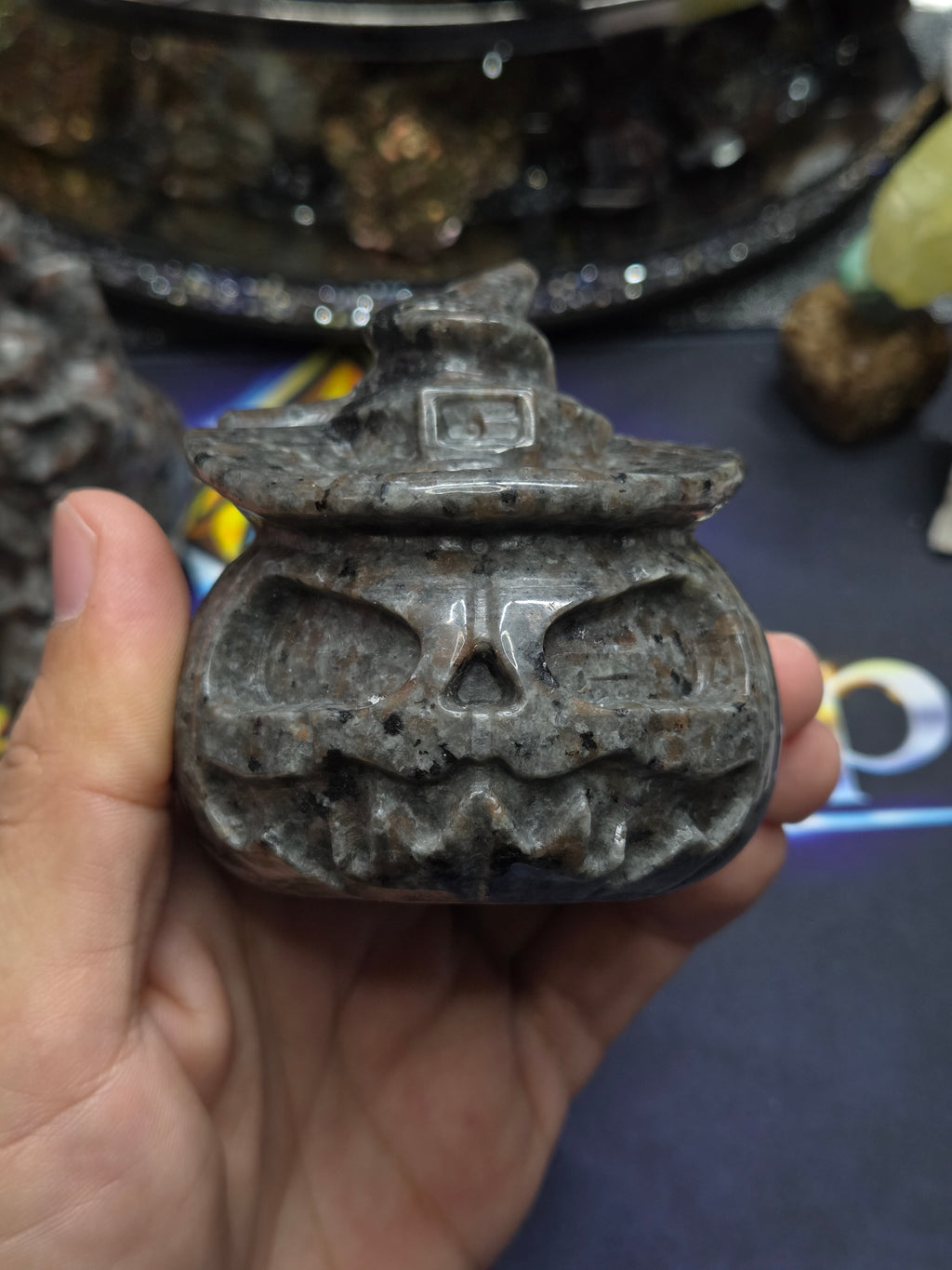 Yooperlite Jack‑O’‑Lantern