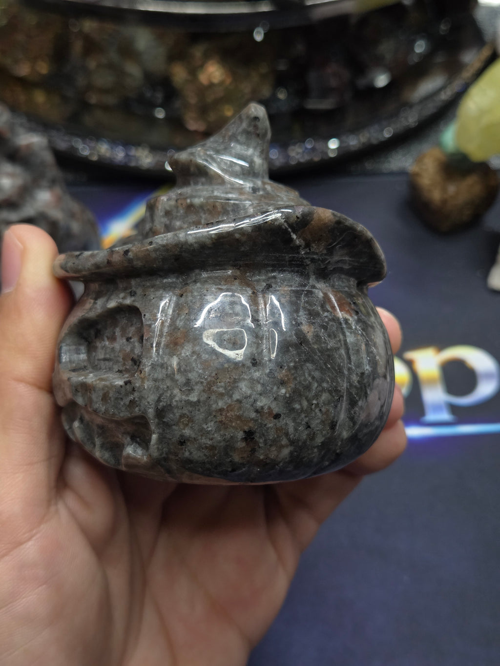 Yooperlite Jack‑O’‑Lantern