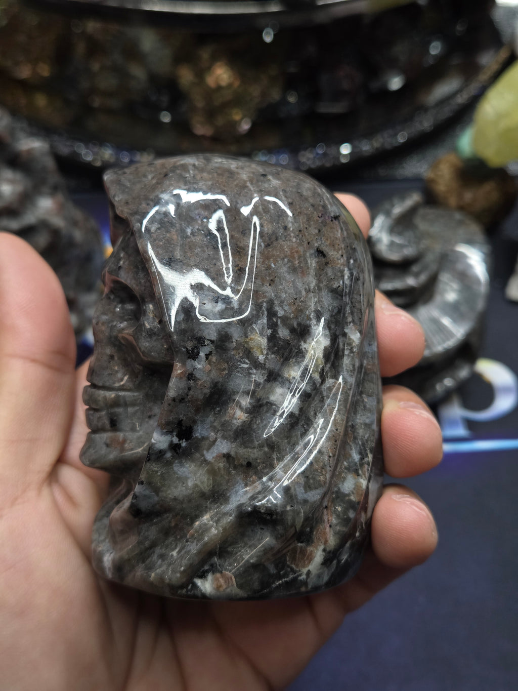 Yooperlite Hooded Skull