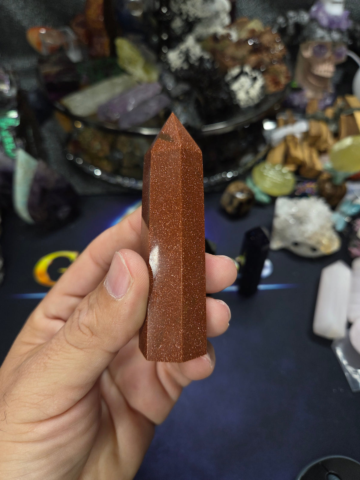 Gold Sandstone point