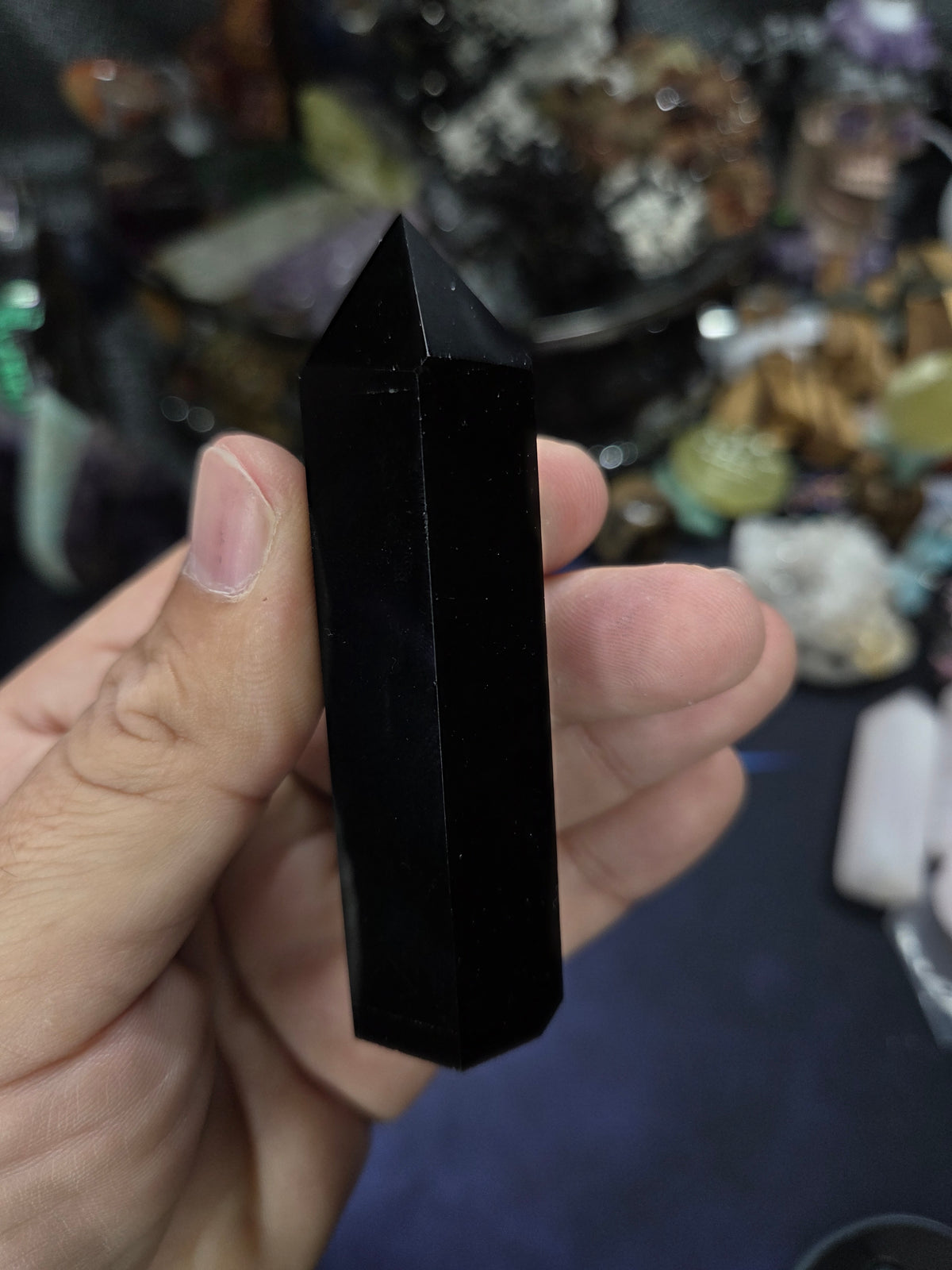 Black Obsidian Point