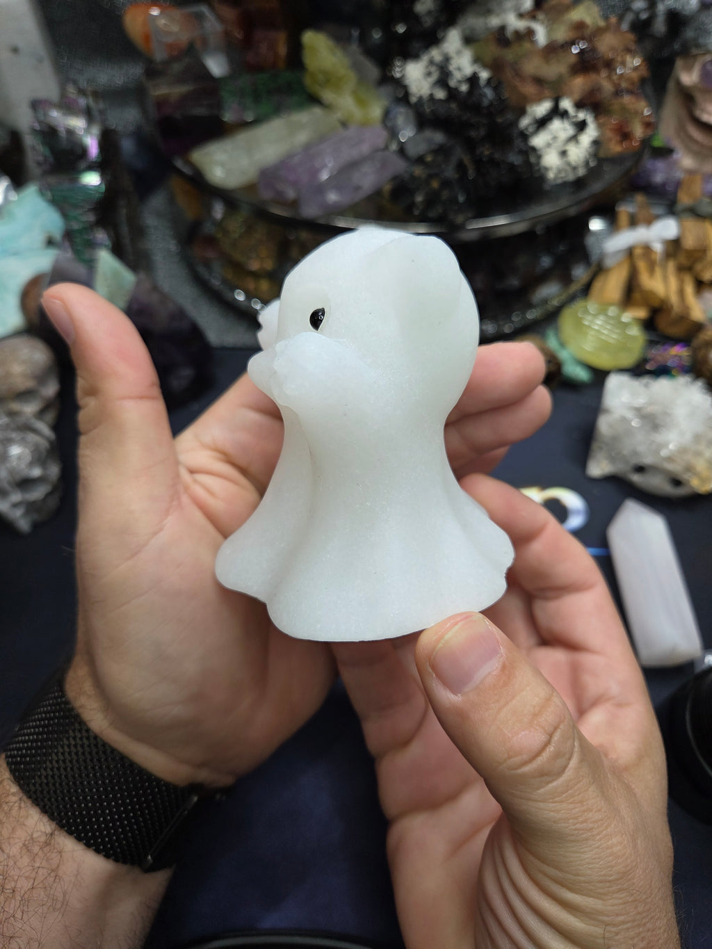 White Jade Bear Ghost