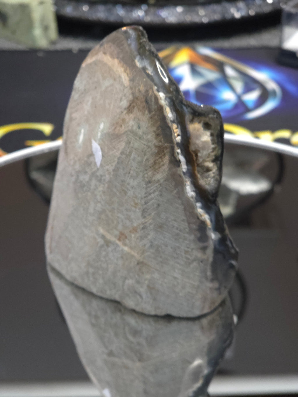 Uruguay Dark Rainbow Amethyst Mini Cathedral #11
