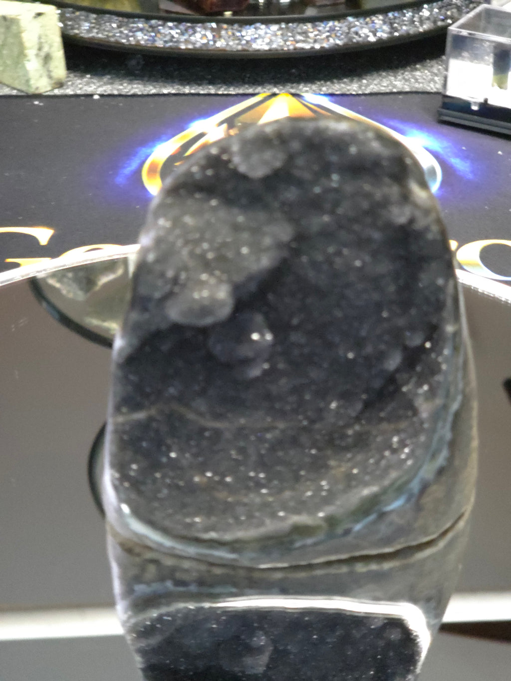 Uruguay Dark Rainbow Amethyst Mini Cathedral #11