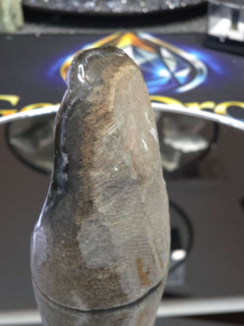Uruguay Dark Rainbow Amethyst Mini Cathedral #11