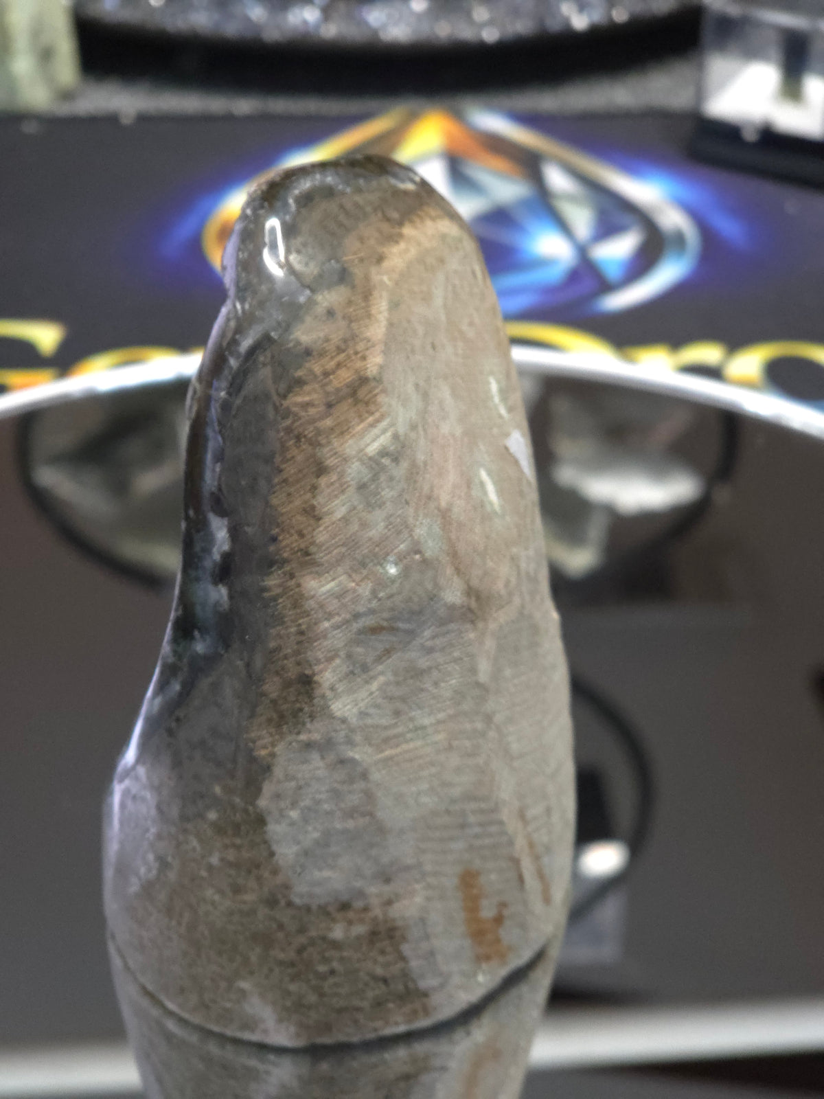 Uruguay Dark Rainbow Amethyst Mini Cathedral #11