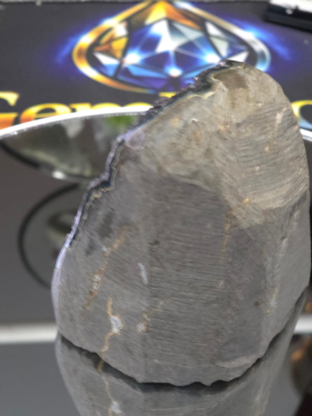 Uruguay Dark Rainbow Amethyst Mini Cathedral #13