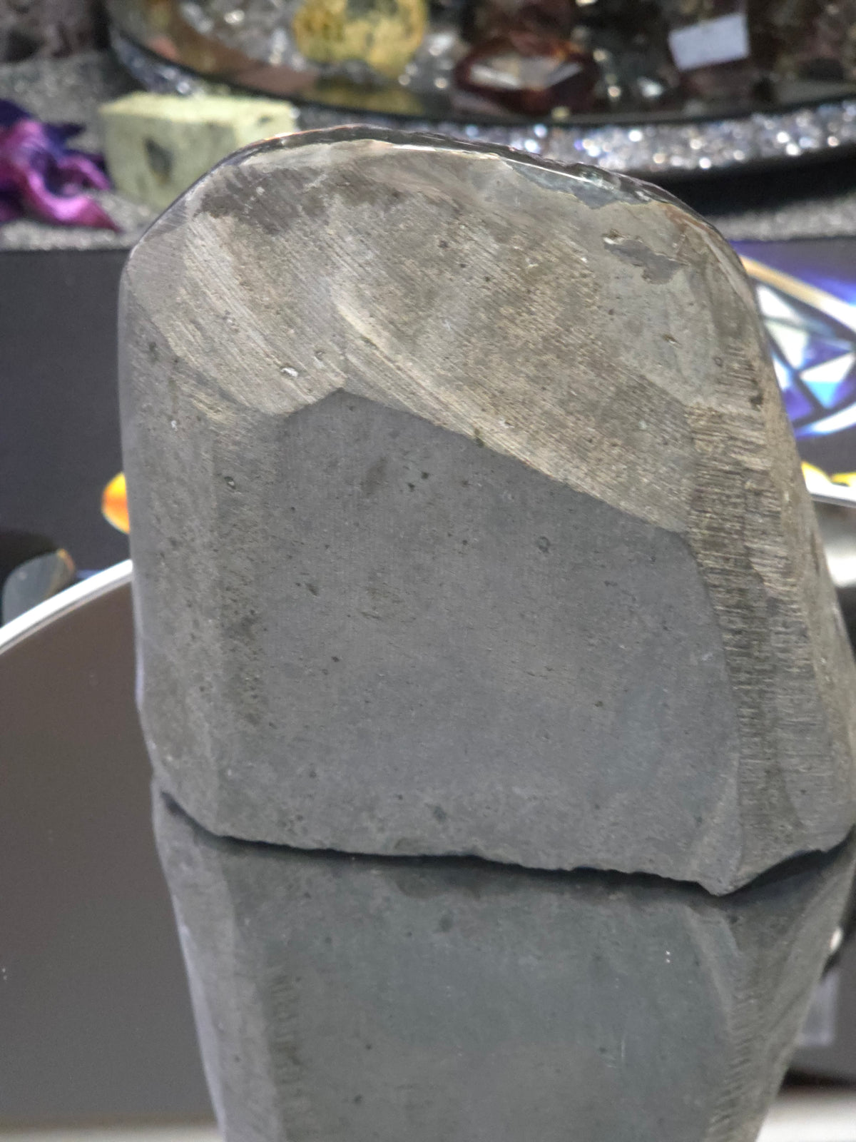 Uruguay Dark Rainbow Amethyst Mini Cathedral #14