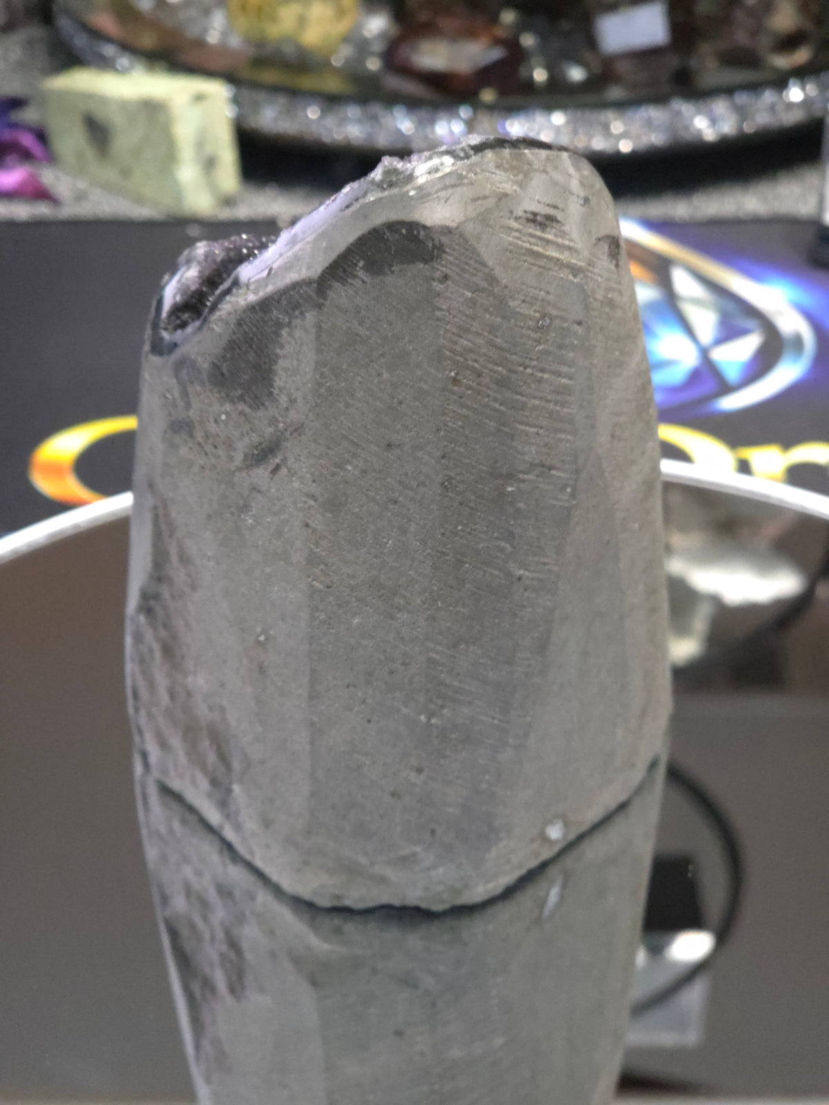 Uruguay Dark Rainbow Amethyst Mini Cathedral #1