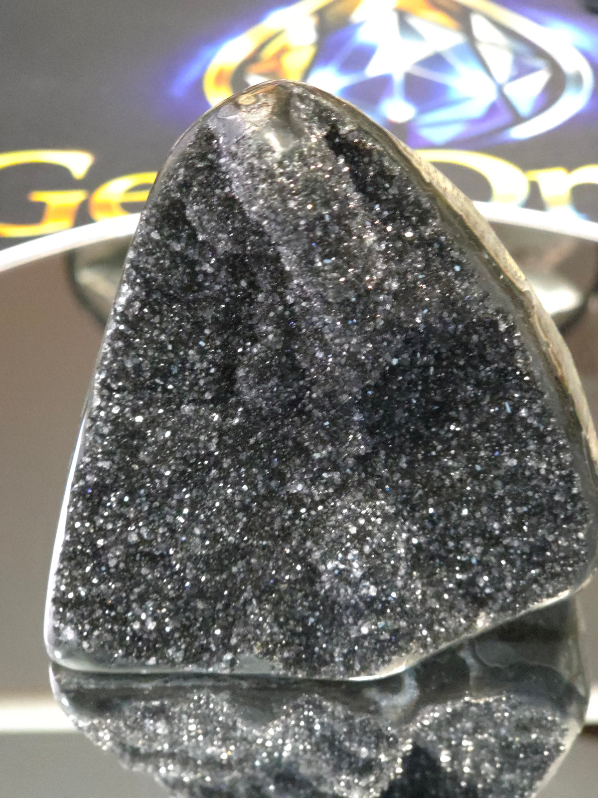 Uruguay Dark Rainbow Amethyst Mini Cathedral #2