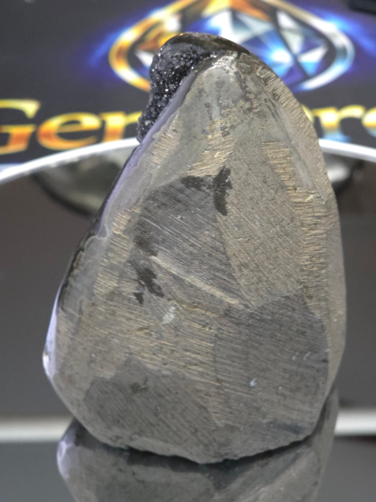 Uruguay Dark Rainbow Amethyst Mini Cathedral #2