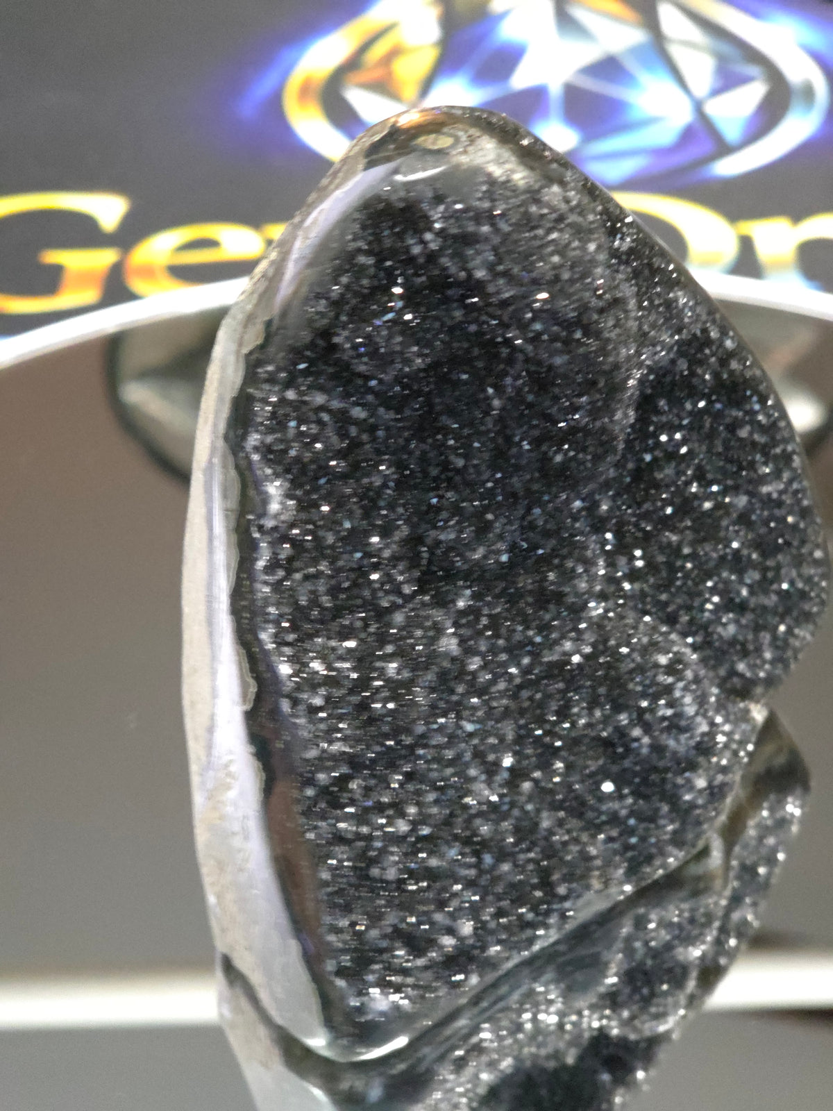 Uruguay Dark Rainbow Amethyst Mini Cathedral #2