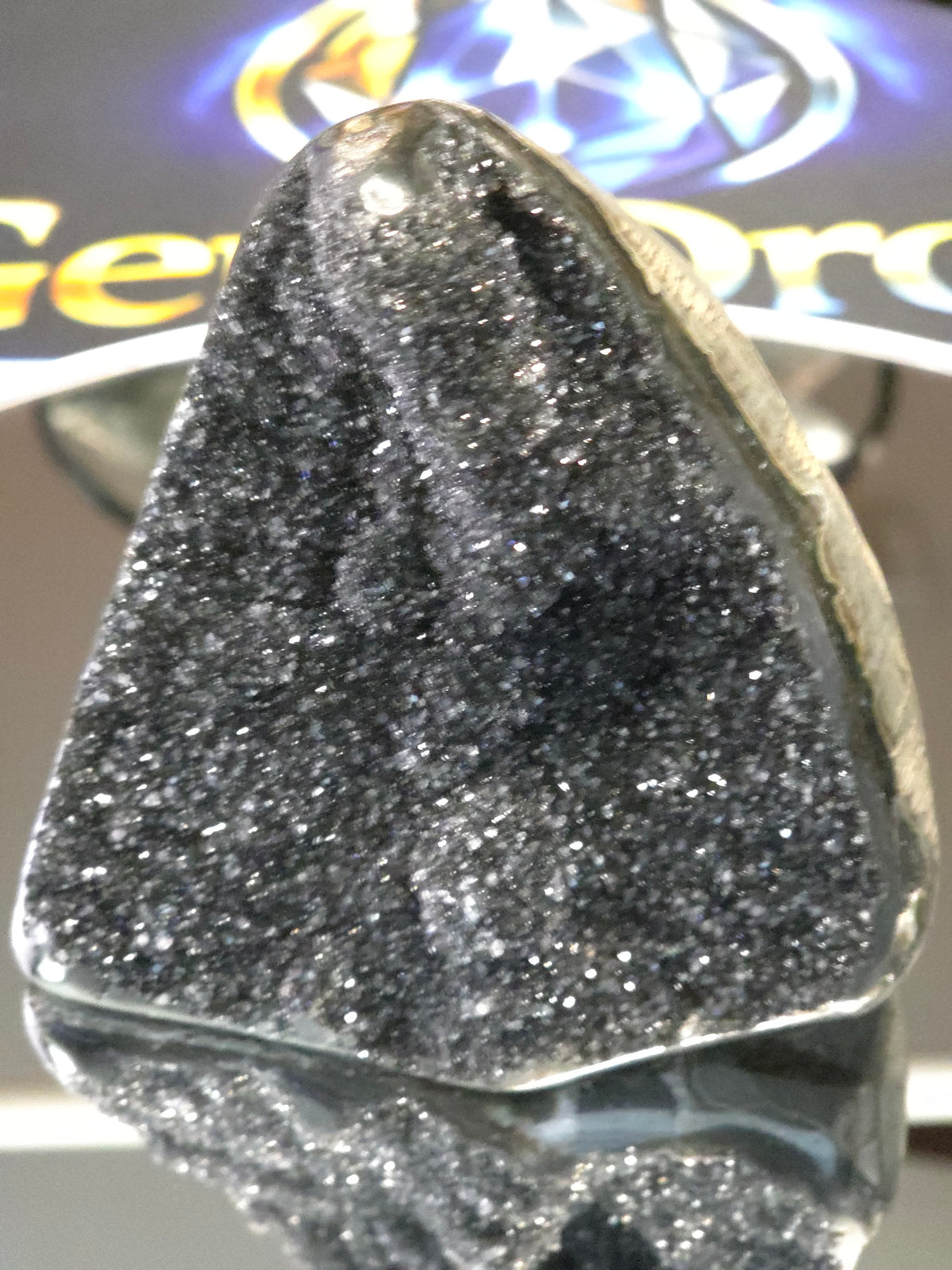 Uruguay Dark Rainbow Amethyst Mini Cathedral #2