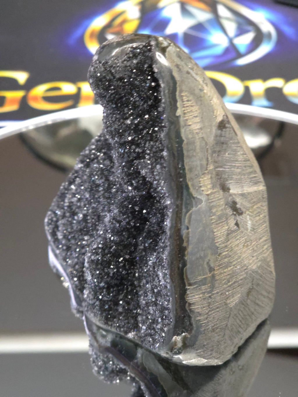 Uruguay Dark Rainbow Amethyst Mini Cathedral #2