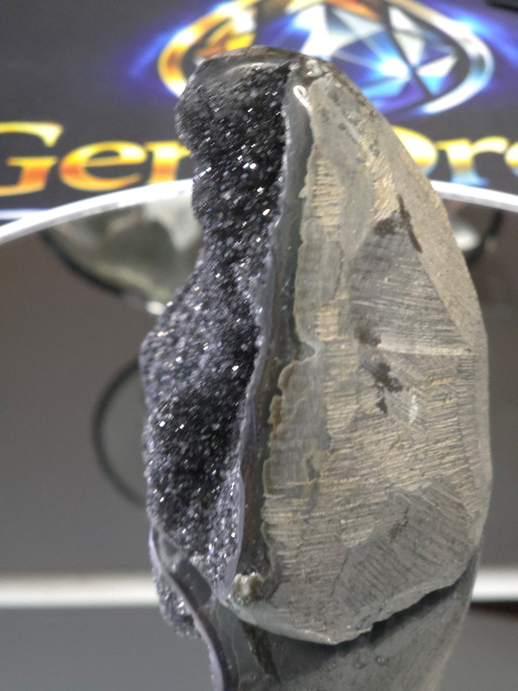 Uruguay Dark Rainbow Amethyst Mini Cathedral #2