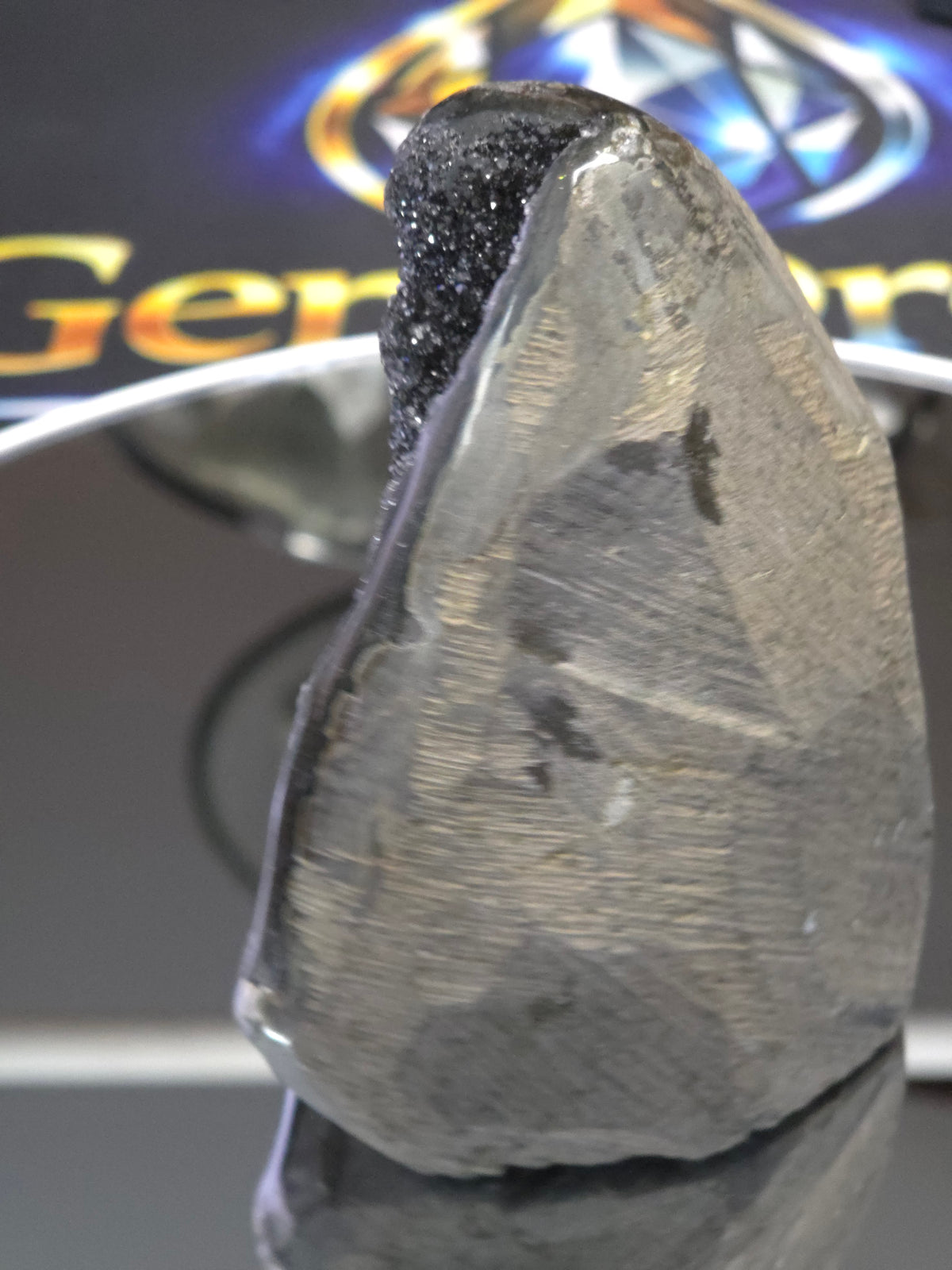 Uruguay Dark Rainbow Amethyst Mini Cathedral #2
