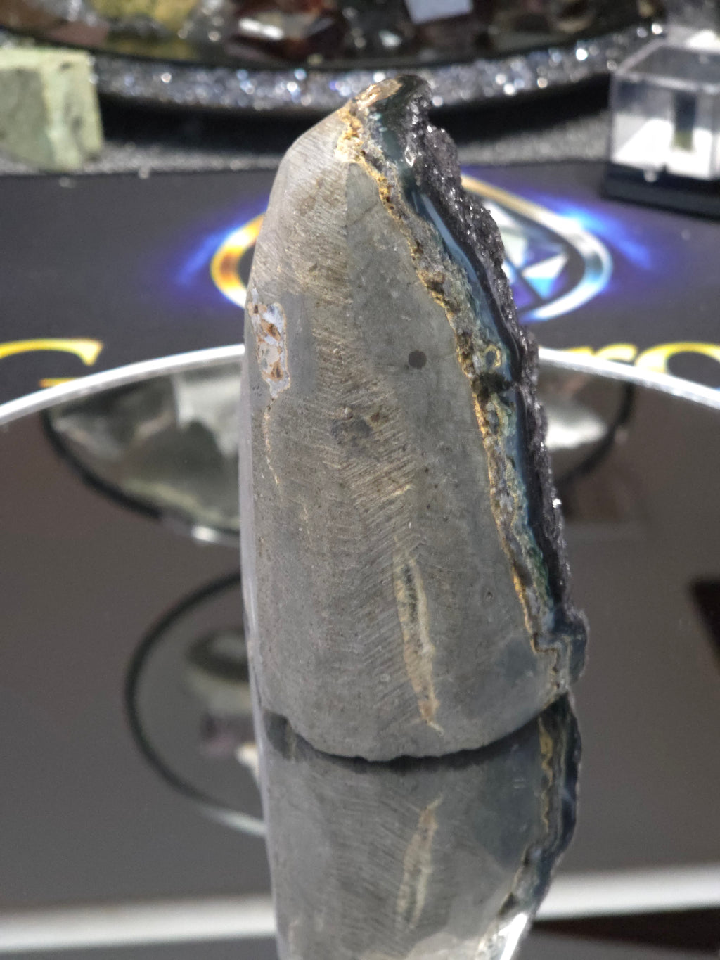 Uruguay Dark Rainbow Amethyst Mini Cathedral #4