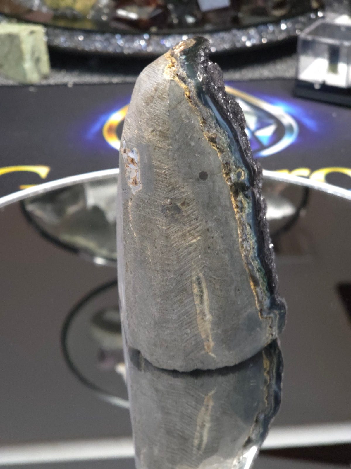 Uruguay Dark Rainbow Amethyst Mini Cathedral #4