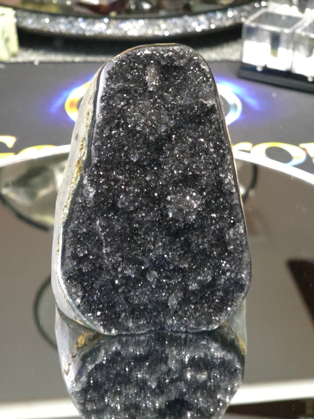 Uruguay Dark Rainbow Amethyst Mini Cathedral #4