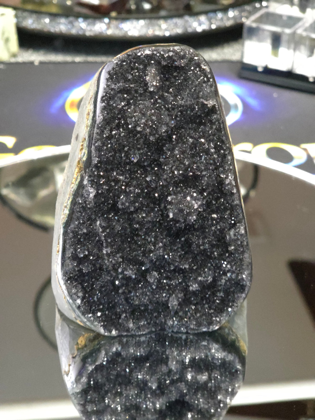 Uruguay Dark Rainbow Amethyst Mini Cathedral #4