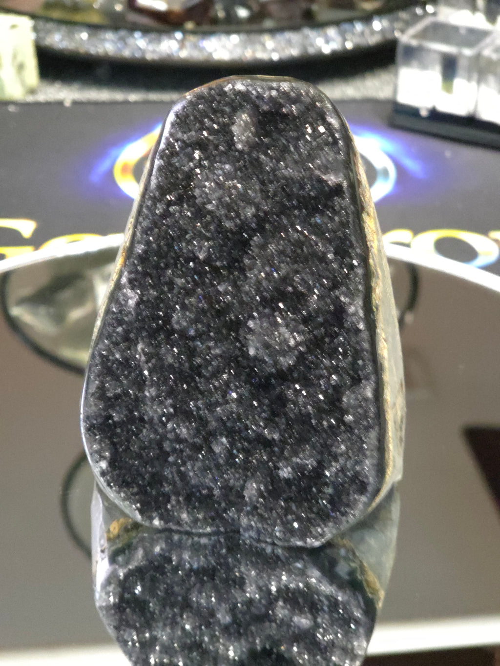 Uruguay Dark Rainbow Amethyst Mini Cathedral #4