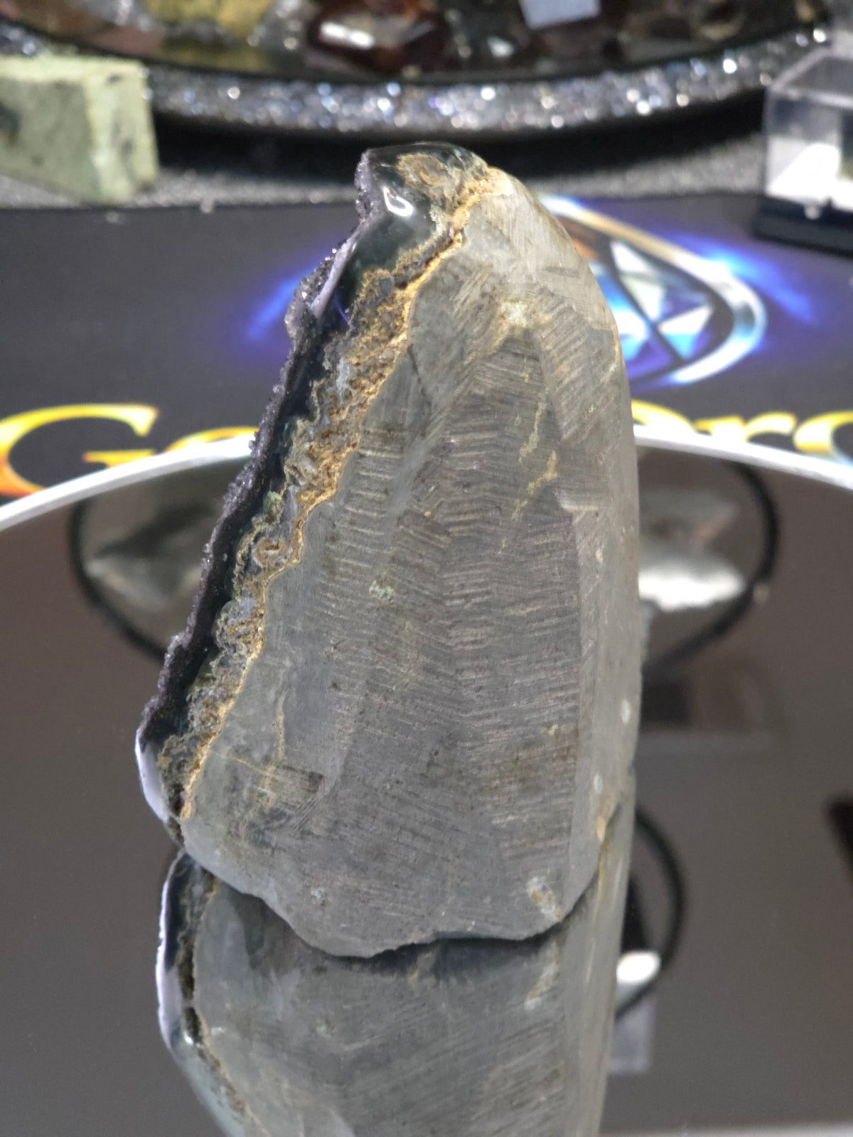 Uruguay Dark Rainbow Amethyst Mini Cathedral #4