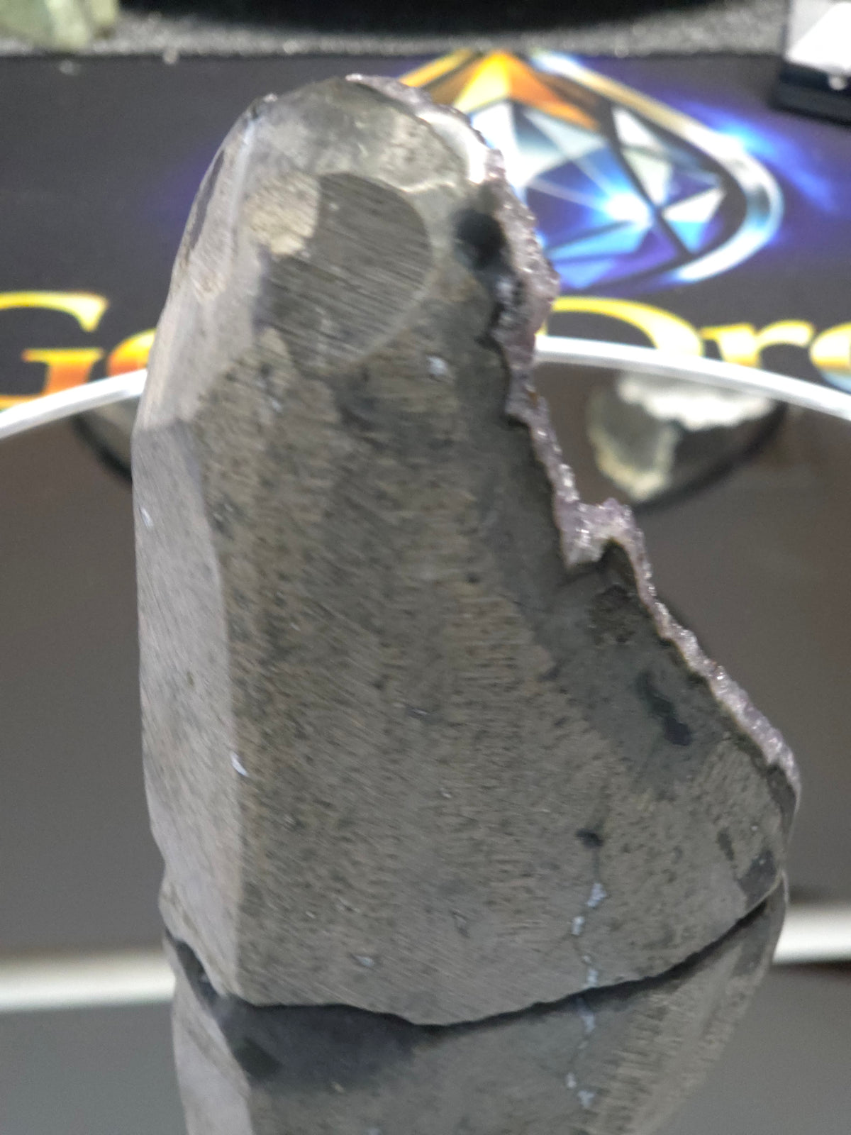 Uruguay Dark Rainbow Amethyst Mini Cathedral #8