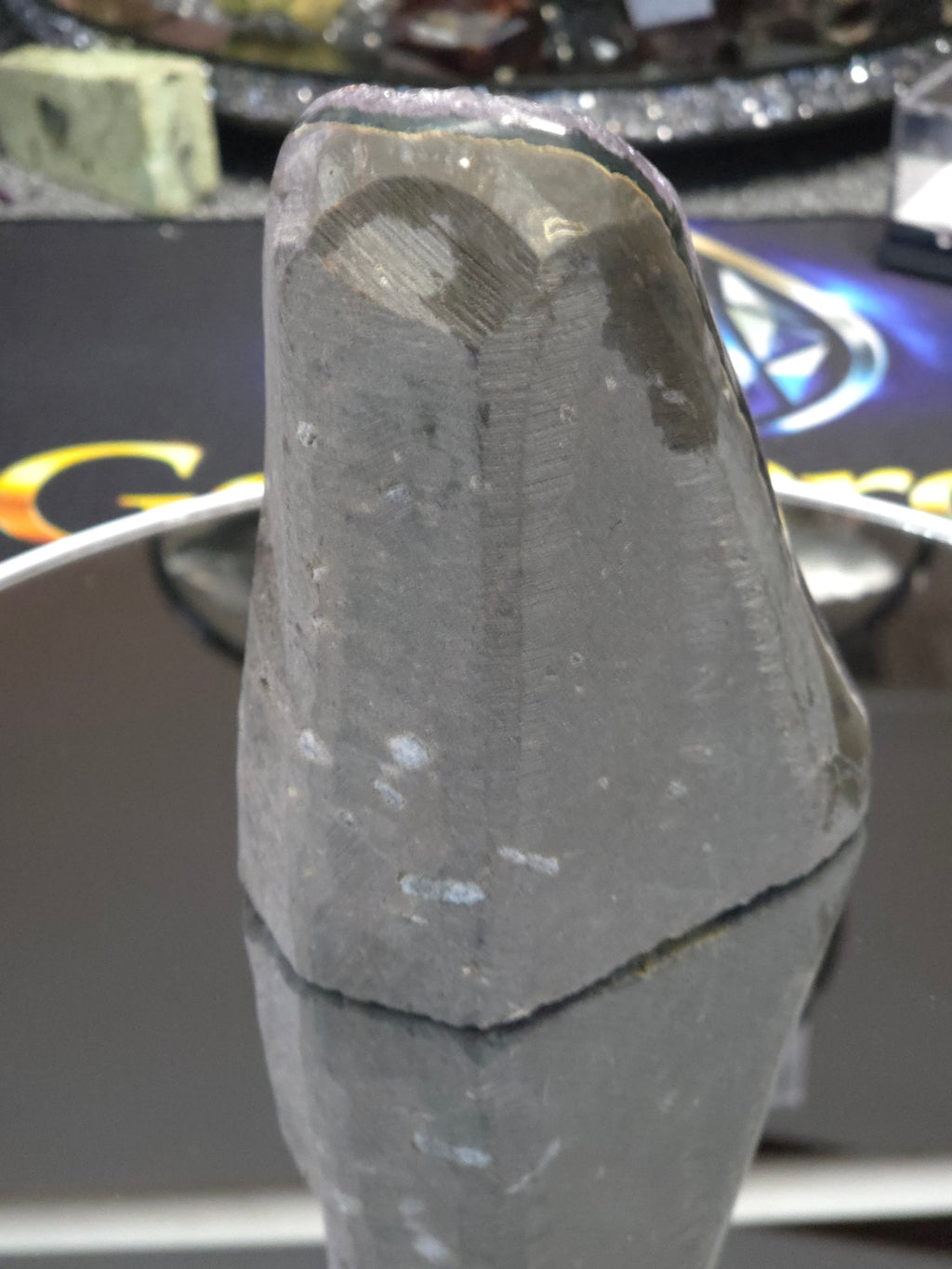 Uruguay Dark Rainbow Amethyst Mini Cathedral #15