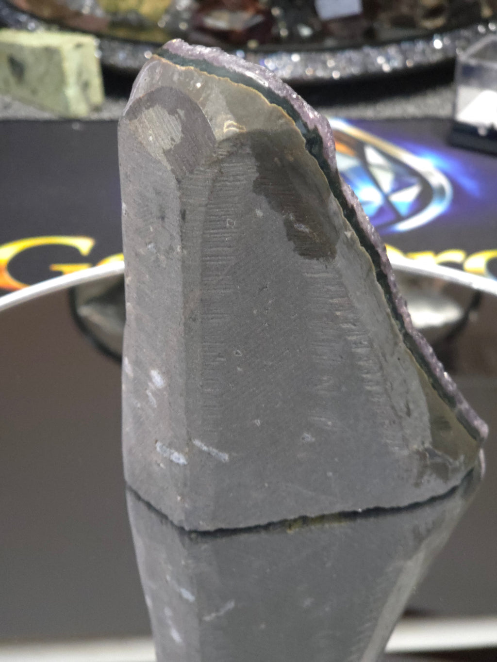 Uruguay Dark Rainbow Amethyst Mini Cathedral #15