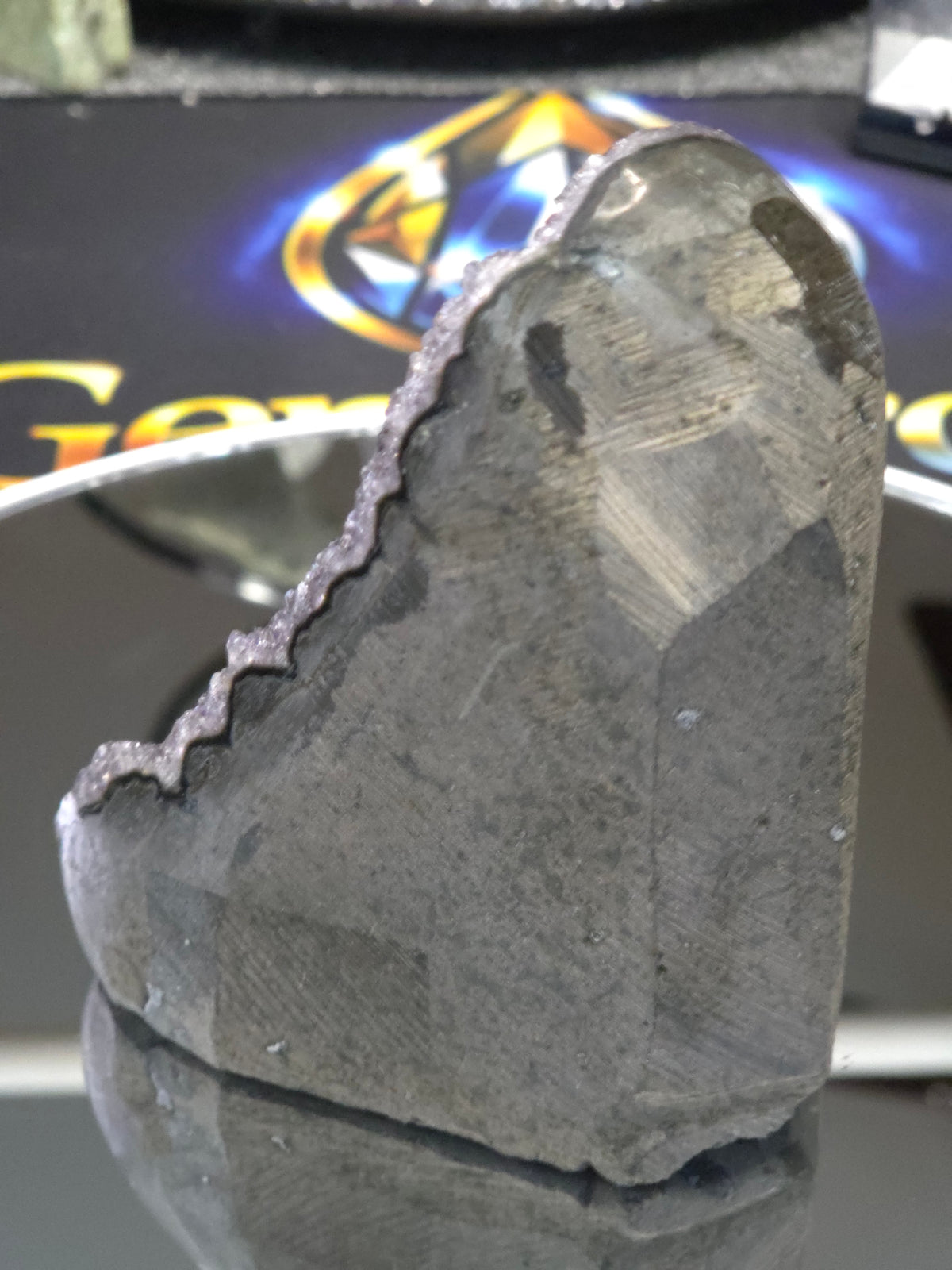 Uruguay Dark Rainbow Amethyst Mini Cathedral #8
