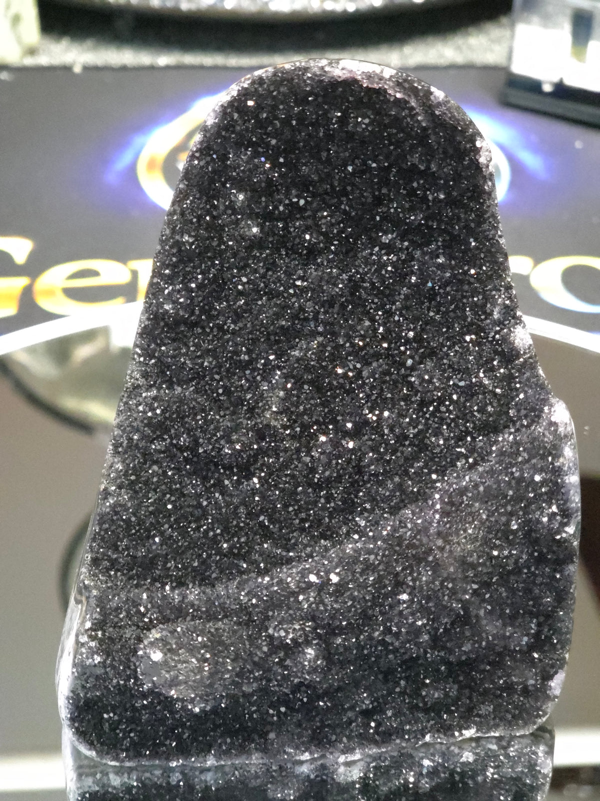 Uruguay Dark Rainbow Amethyst Mini Cathedral #9