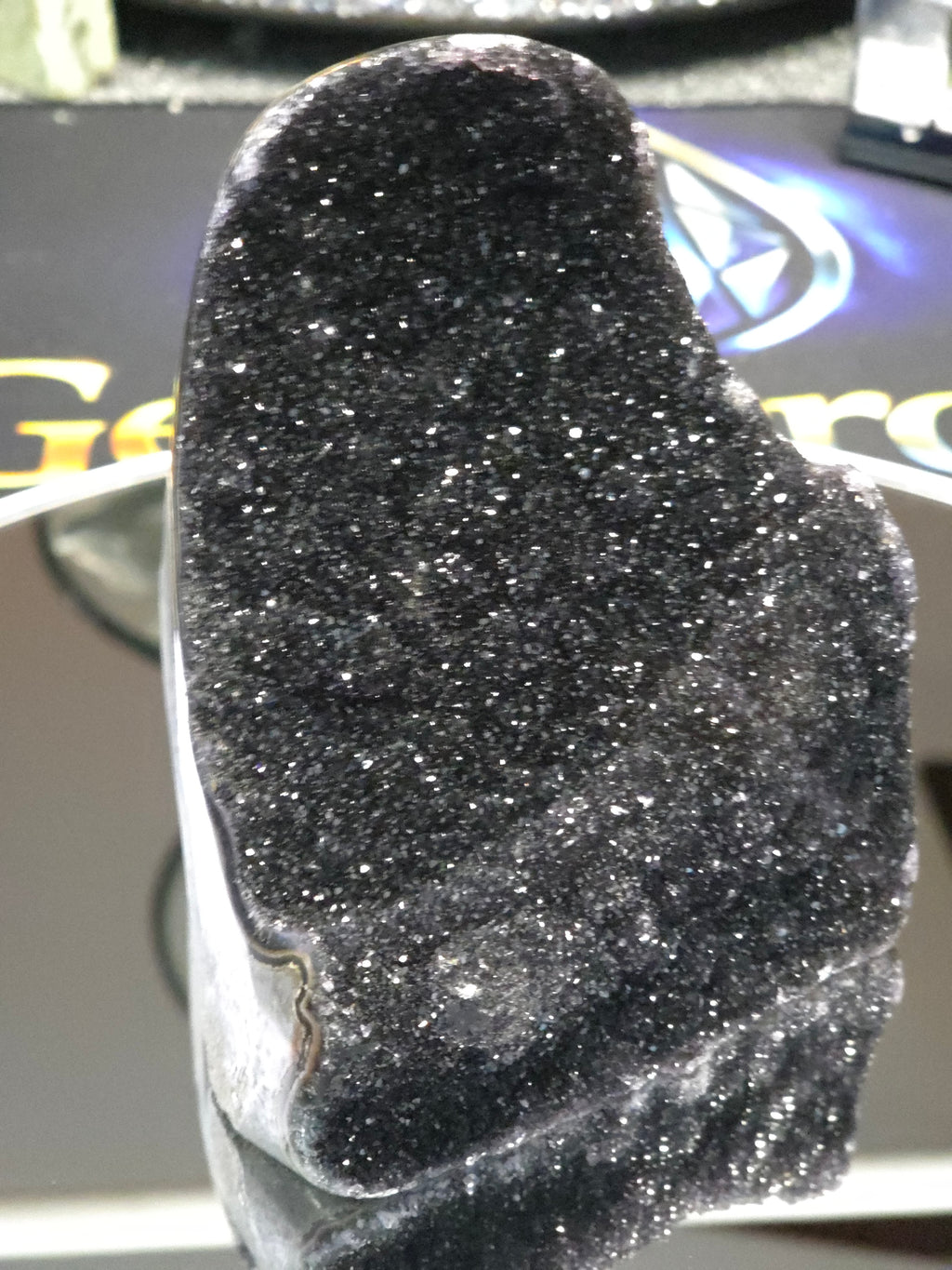 Uruguay Dark Rainbow Amethyst Mini Cathedral #9