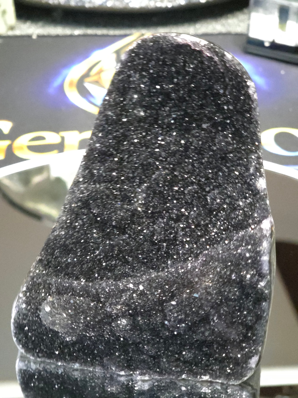 Uruguay Dark Rainbow Amethyst Mini Cathedral #9