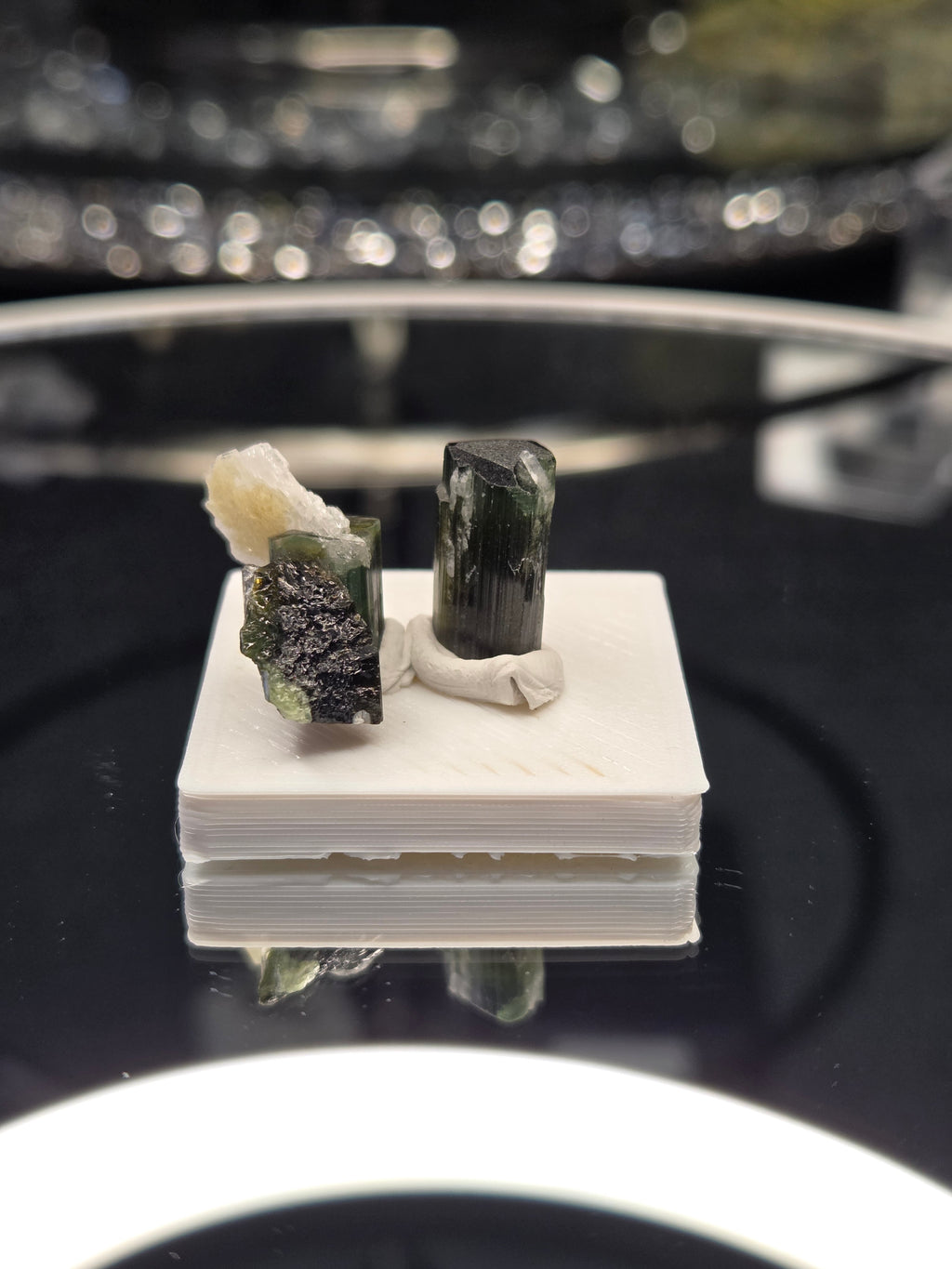Green blue Cap Tourmaline #030
