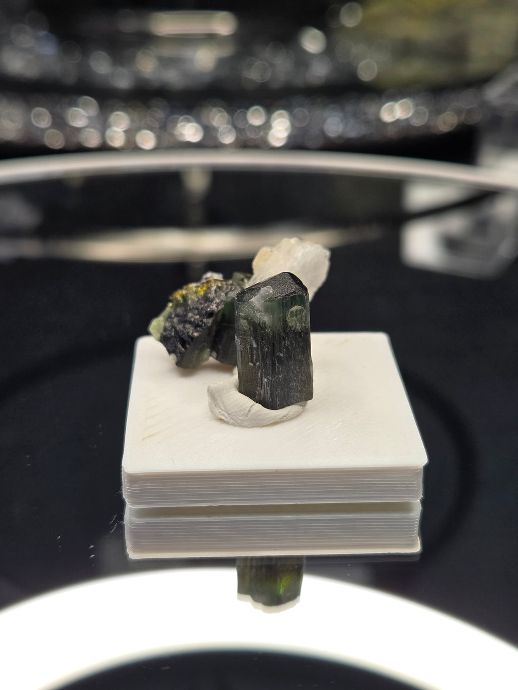Green blue Cap Tourmaline #030