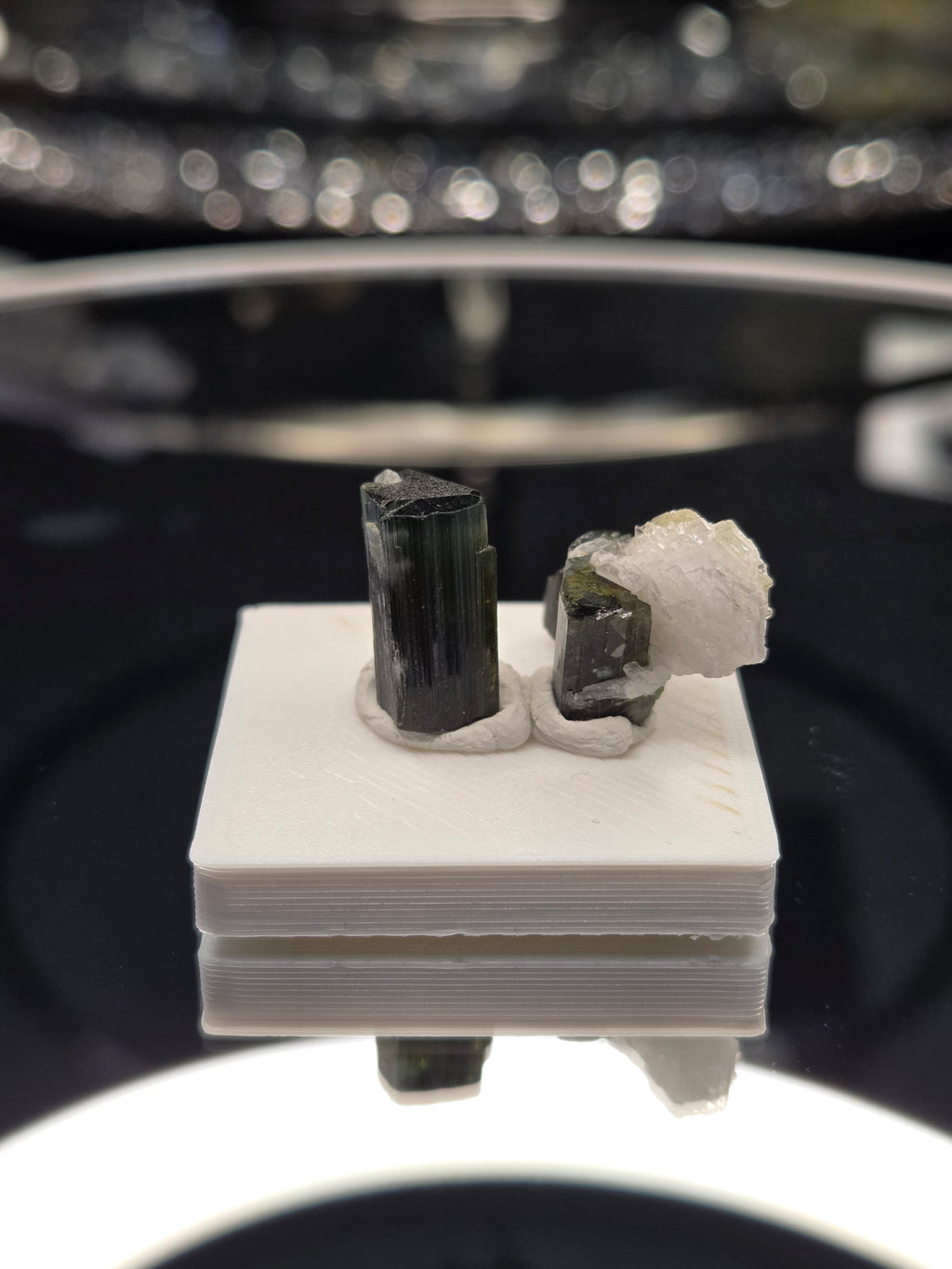 Green blue Cap Tourmaline #030