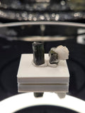 Green blue Cap Tourmaline #030