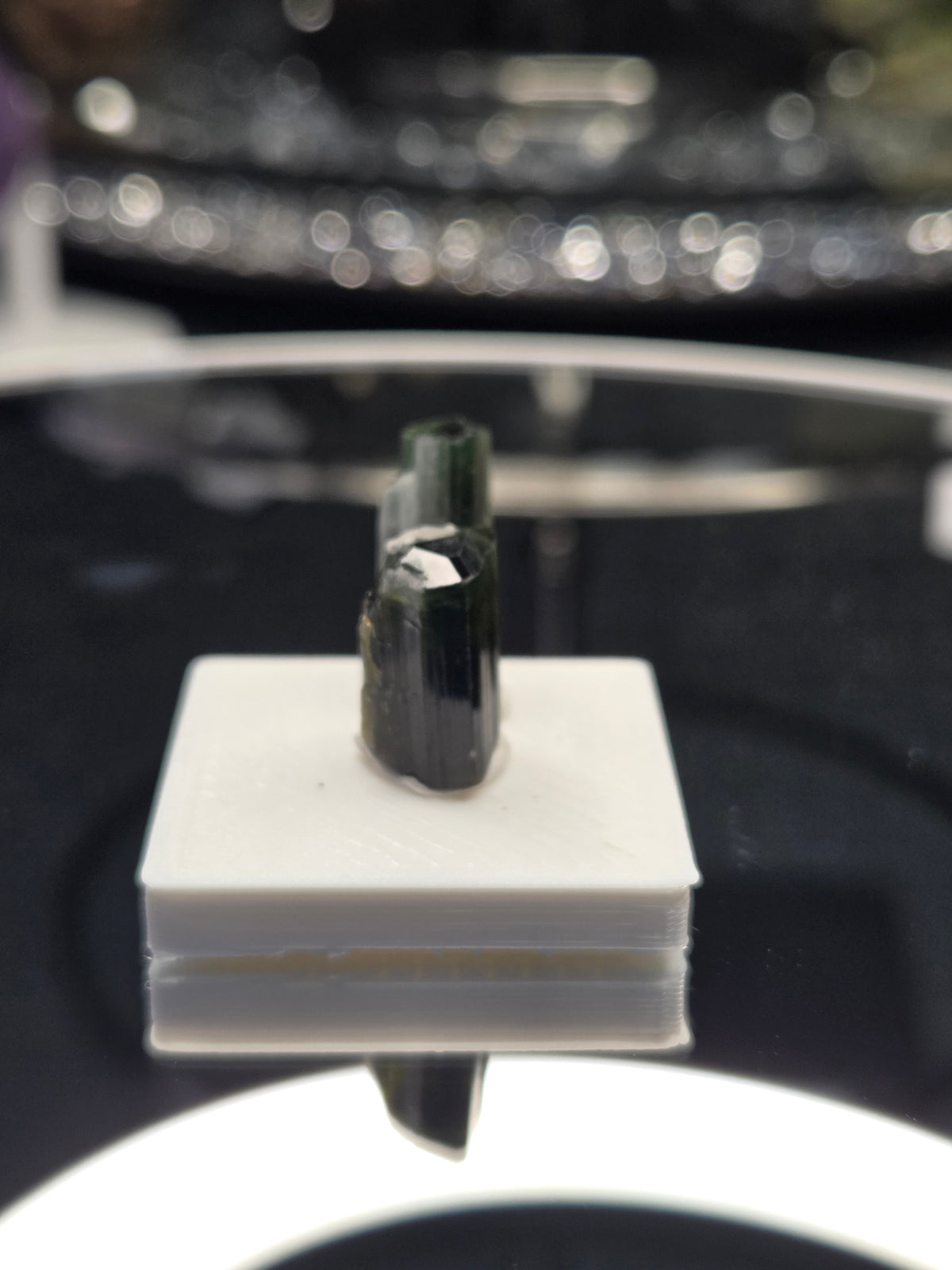 Green blue Cap Tourmaline #031