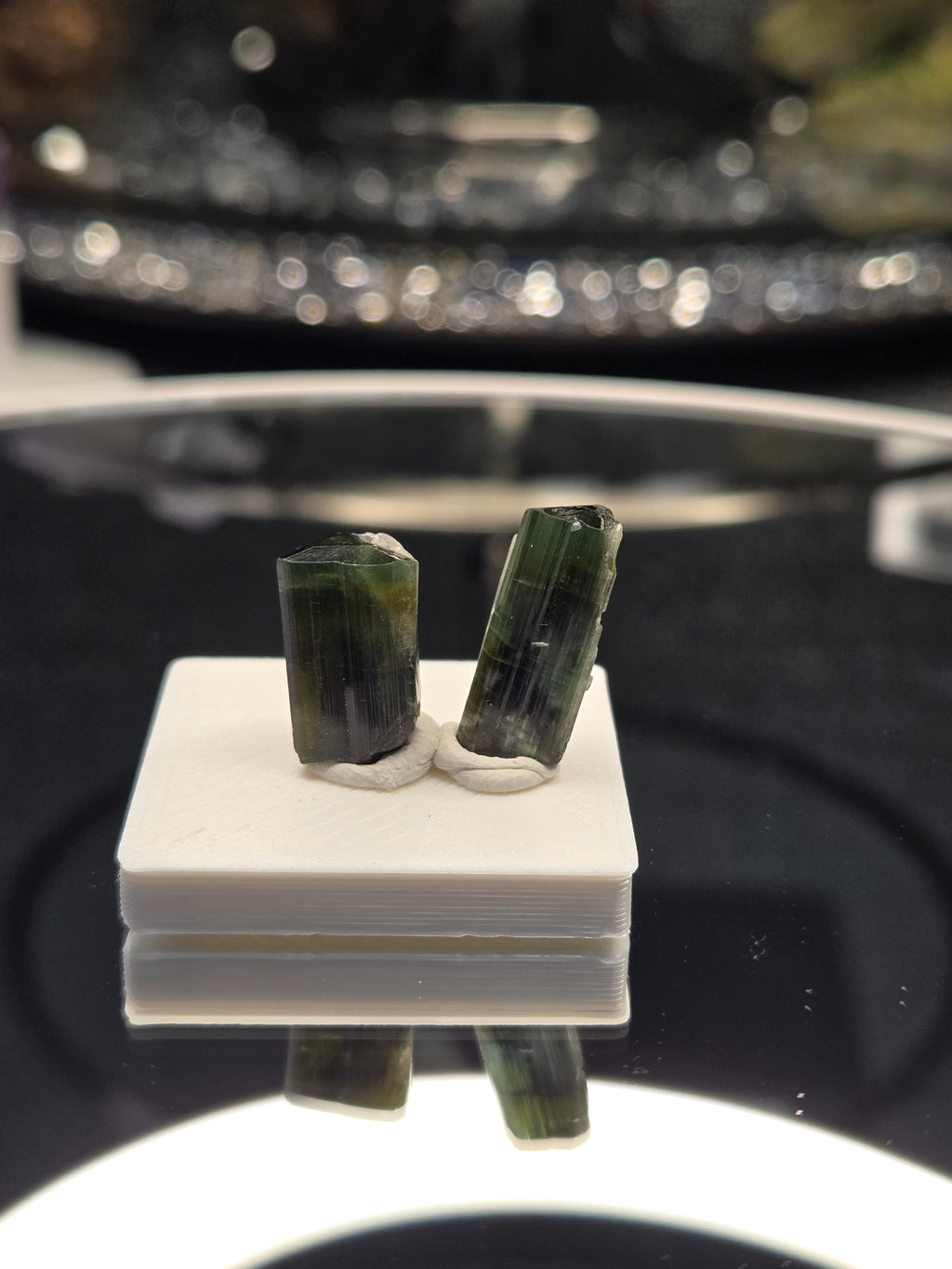 Green blue Cap Tourmaline #031