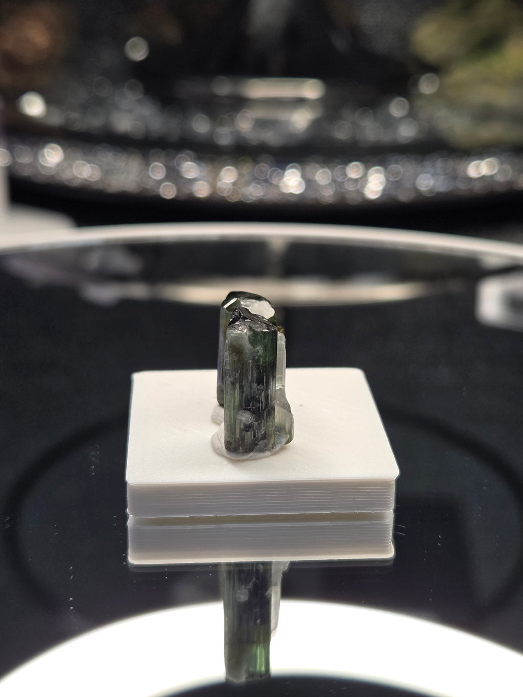Green blue Cap Tourmaline #031